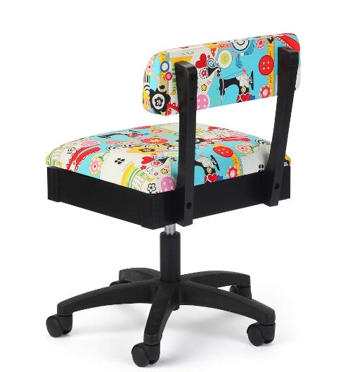 Arrow Adjustable Height Hydraulic Chair - Sew Now Sew Wow