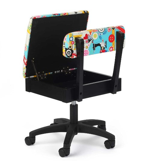 Arrow Adjustable Height Hydraulic Chair - Sew Now Sew Wow