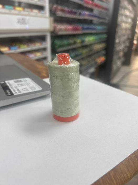 Aurifil Light Grey Green 2843 Thread