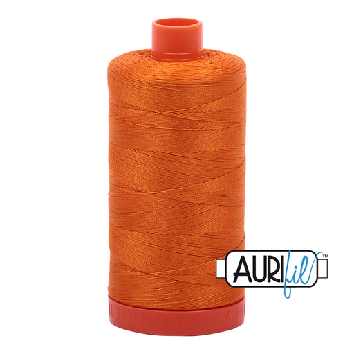 Aurifil Thread 50wt Bright Orange 1133 (1300 meters)