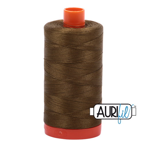 Aurifil Thread 50wt Dark Olive 4173 (1300 meters)