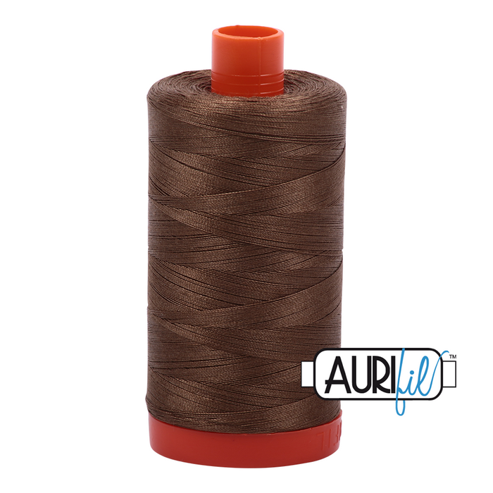 Aurifil Thread 50wt Dark Sandstone 1318 (1300 meters)