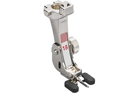 Bernina #18 Button sew-on foot with adjustable pin