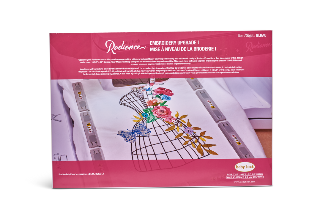 Baby Lock Radiance Embroidery Upgrade I