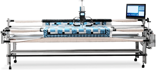 Bernina Q Series Longarm Quilting Machine on Frame