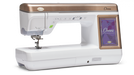 Baby Lock Chorus Quilting & Sewing Machine from an angle at Flash Sew and Quilt