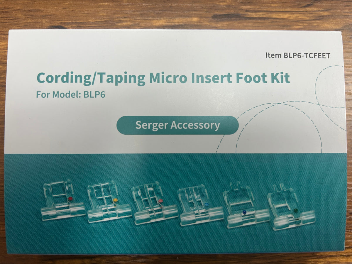 Baby Lock Applaud Cording and Taping Micro Insert Foot Kit | Flash Sew ...