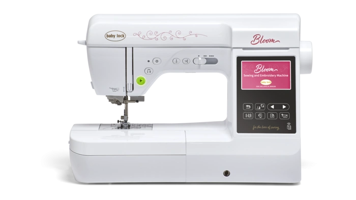Baby Lock Bloom Embroidery and Sewing machine