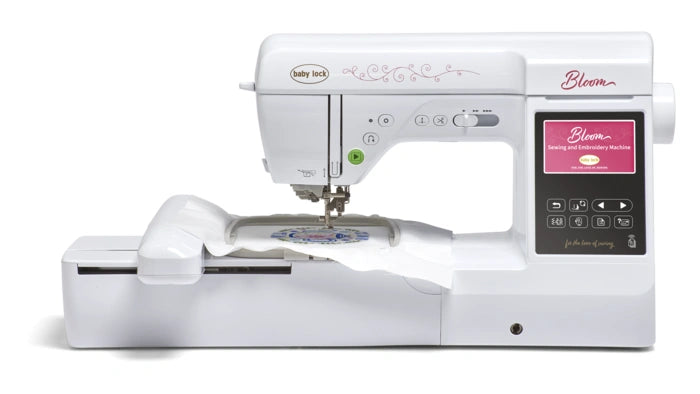 Baby Lock Bloom Embroidery and Sewing machine
