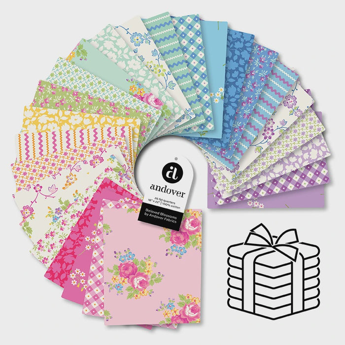 Beloved Blossoms - Fat Quarter Bundle - 26 Cuts Each