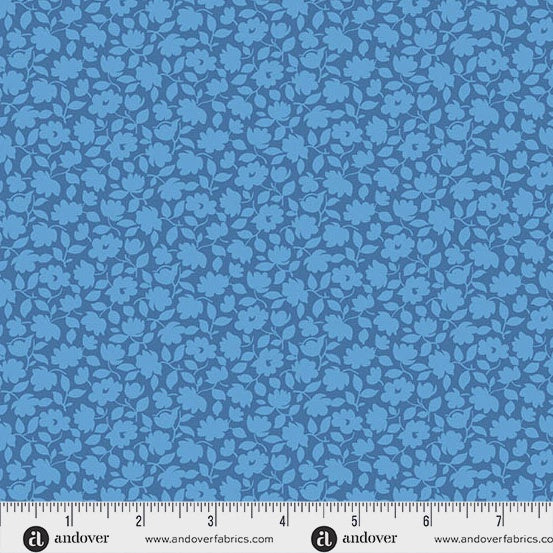 Beloved Blossoms by Andover Fabrics Posy Sky fabric