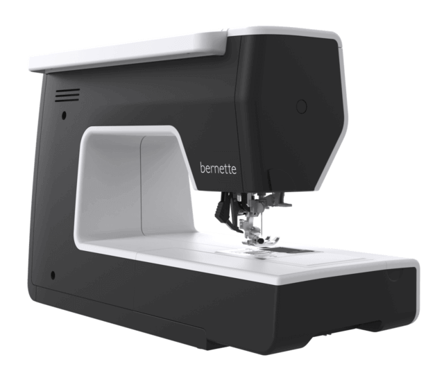 bernette b77 Sewing & Embroidery machine from the back