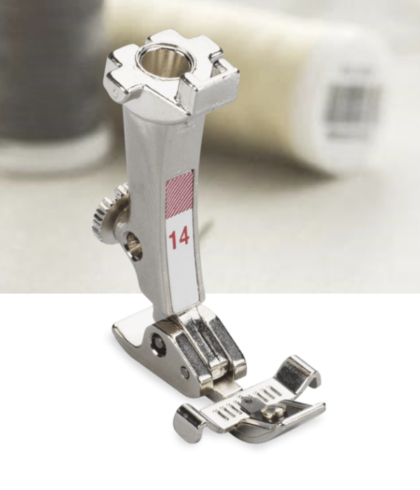 Bernina #14 Zipper Foot with Guide