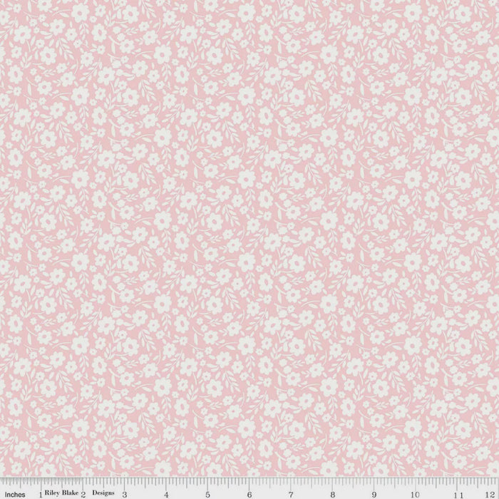 Little Posies Floral Pink fabric