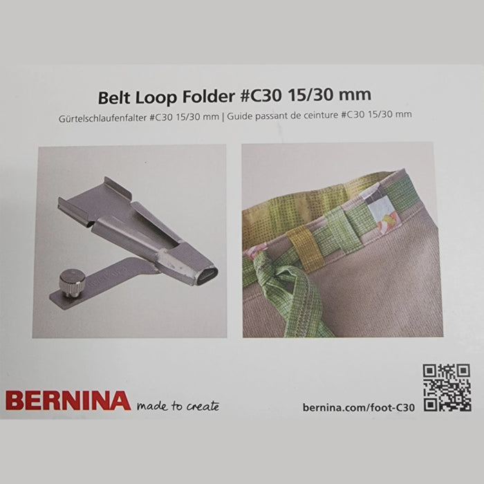 Bernina Belt Loop Holder C30 15/30mm