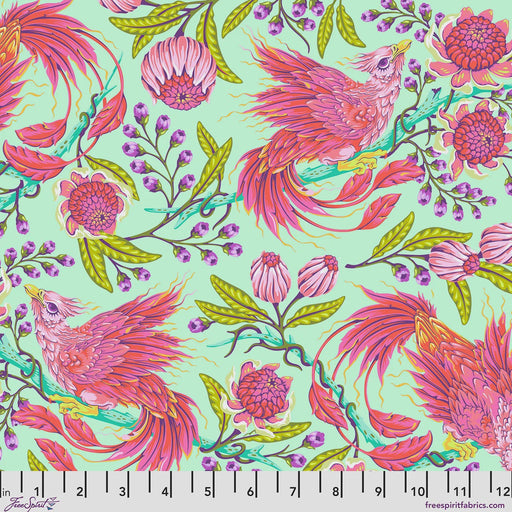 Tula Pink Legendary Hot Wings fabric in Stardust, cotton lawn by FreeSpirit Fabrics