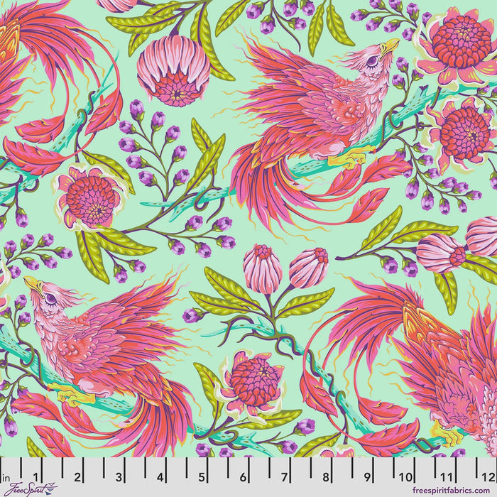 Tula Pink Legendary Hot Wings fabric in Stardust, cotton lawn by FreeSpirit Fabrics
