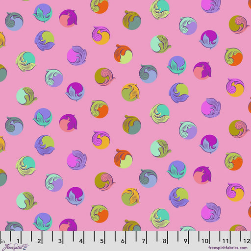 Tula Pink Legendary Gumdrop fabric in Wildorchid, cotton lawn by FreeSpirit Fabrics