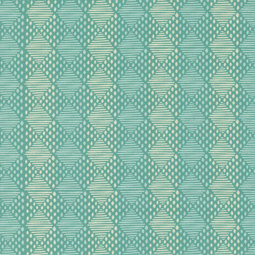 Cadence Stripes Teal 11915 17 by Crystal Manning for Moda Fabric