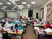 We offer sewing, quilting, and embroidery classes at Flash Sew & Quilt