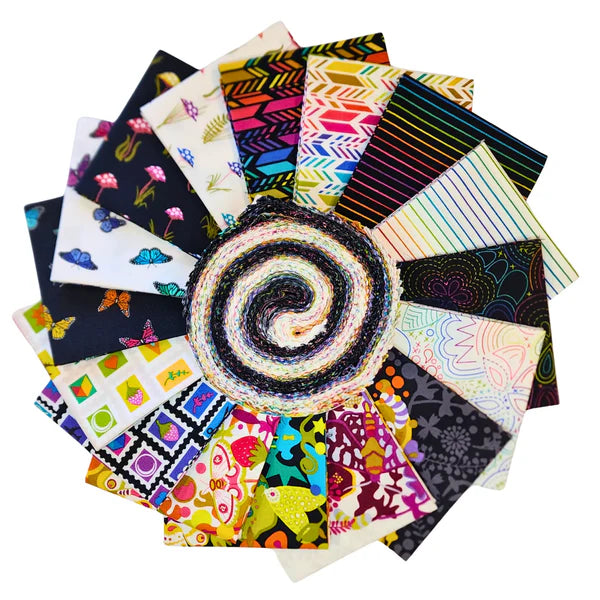 Color Wheel 2.5" Design Roll by Alison Glass
