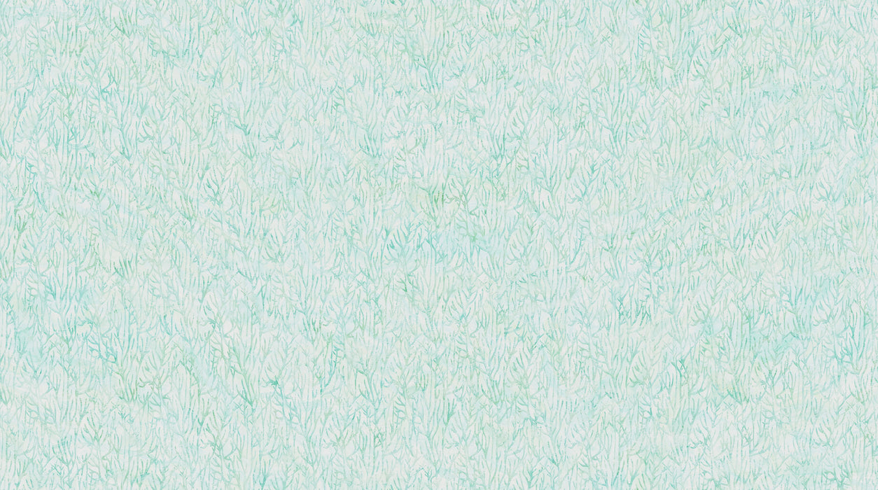 Coral Reef Tonal Coral White/Turquoise quilting cotton fabric | Northcott