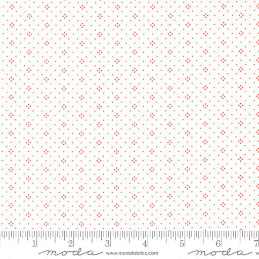 Eyelet Ivory Cherry 20488 85 by Fig Tree Co. for Moda Fabrics