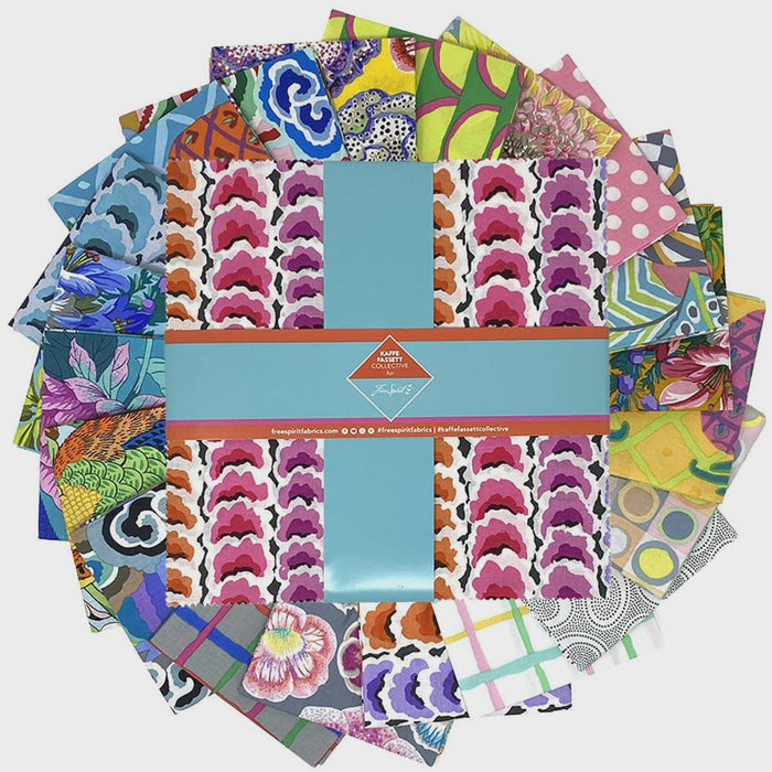Kaffe Collective August 2026 - 10in Squares Layer Cake Soft - 42pcs