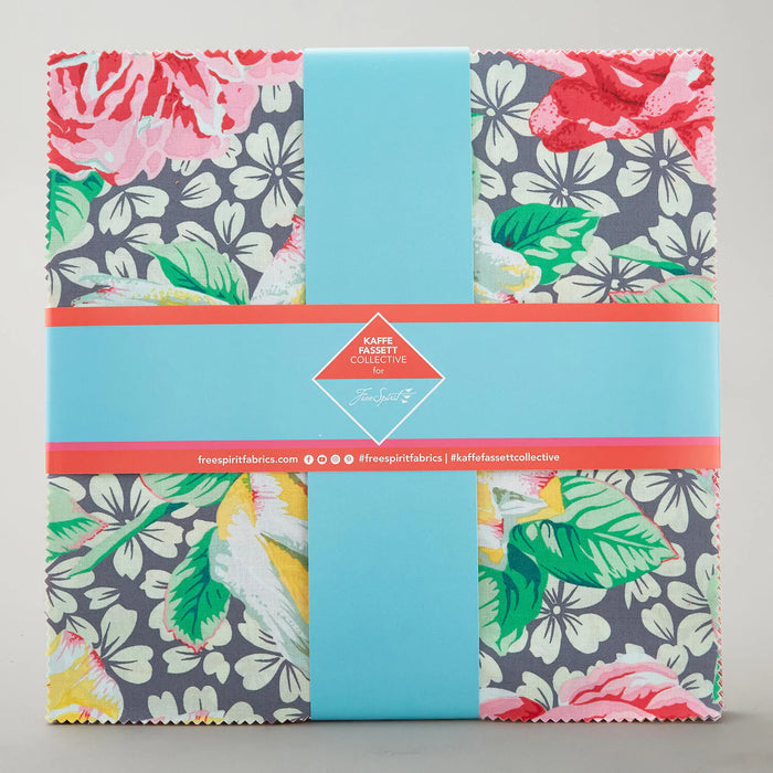 Kaffe Fassett Collective February 2026 precut fabric Layer Cakes Warm