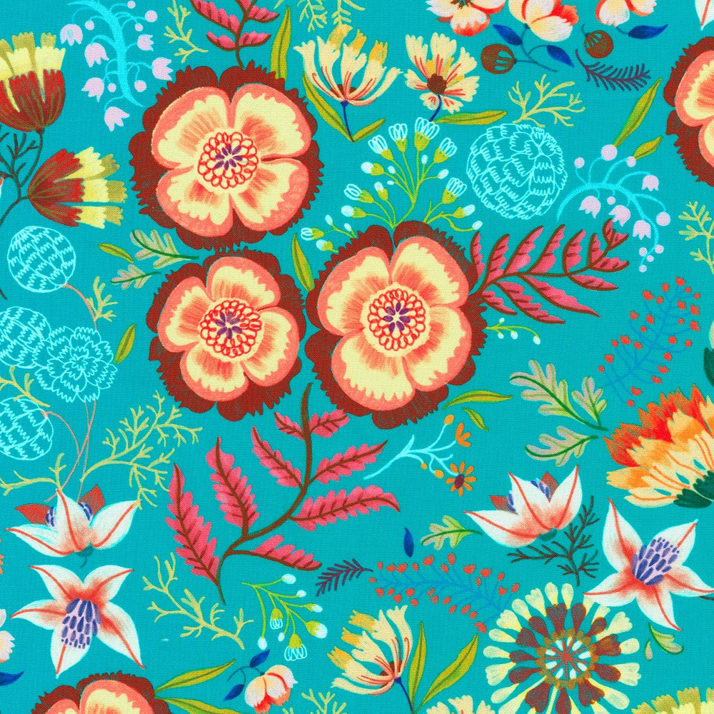 Dimensions Kreuzstich-Set „Fabulous Floral“ – Blumenmuster Von Nel Whatmore, 35,6 X 30,5 Cm