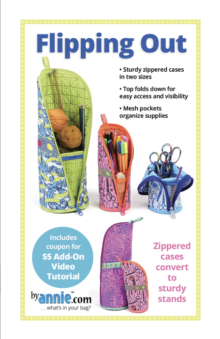 Flipping Out Zippered Case Class