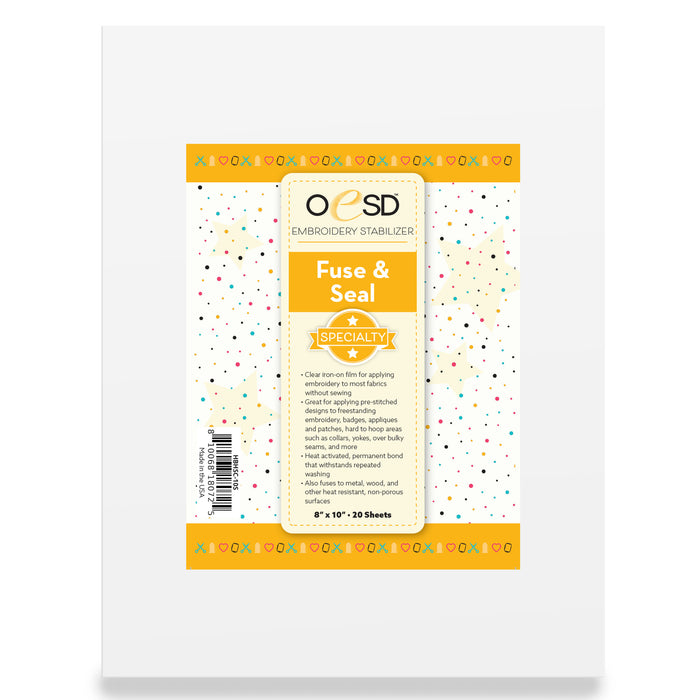 OESD Fuse and Seal Sheets 8" x 10"