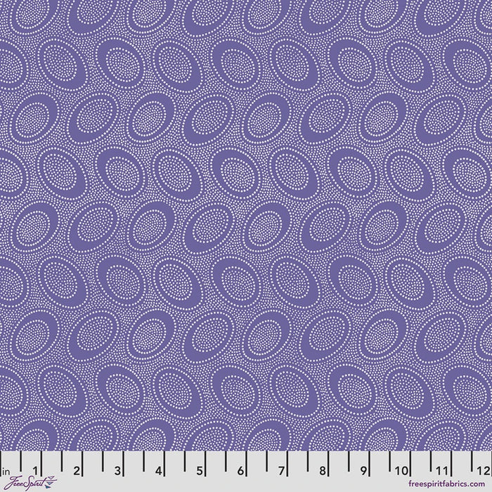 Aboriginal Dot Iris fabric | Kaffe Collective Classics