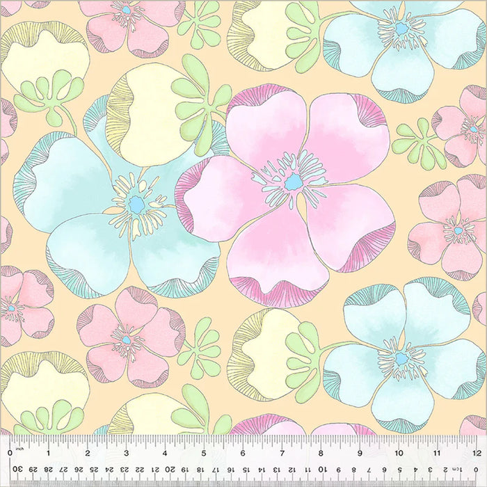 Goodness Gracious! Embrace Melon fabric yardage