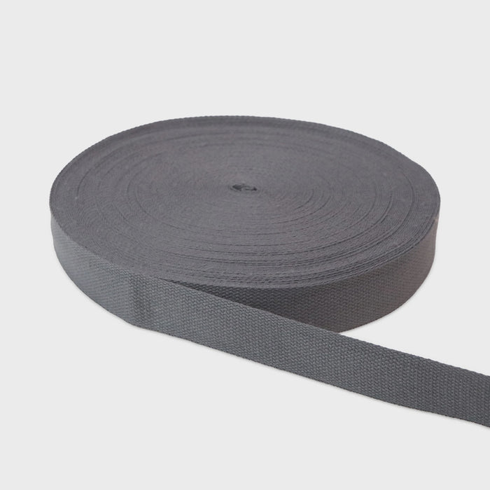 Grey Webbing 1-1/2in x 50yd #STWMD-GREY