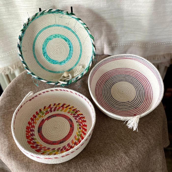 Textured Rope Bowl Class Sarasota