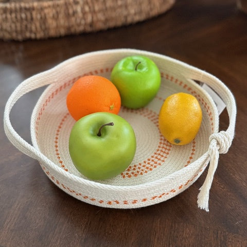 Fruit Basket Rope Bowl - Sarasota - November