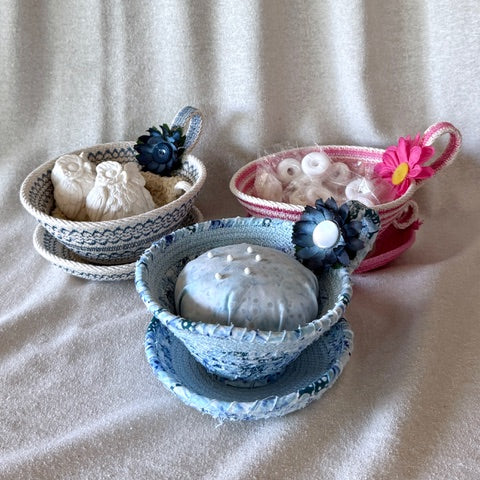 Teacup/Pincushion Rope Bowl Class - September - Sarasota