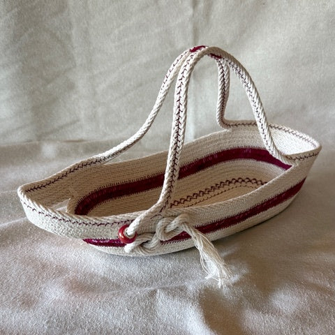Oval Gift Carrier Rope Bowl - Sarasota - October