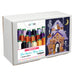 OeSD Boo Manor Tiling Scene thread kit with 17 Isacord 40-weight embroidery spools in Halloween colors, pre-matched to the Michael Zindell design