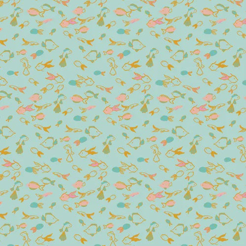 Fin Parade fabric | Island Life