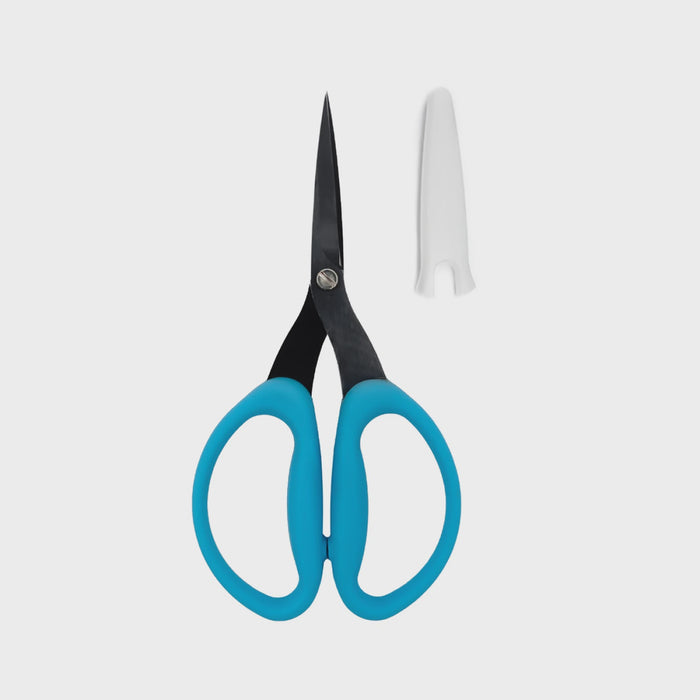 Perfect Scissors Blue 6in Medium Micro-Serrated Non-slip Blade #KKBPSM