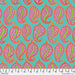 Kaffe Fassett August 2024 fabric Pasha Paisley Aqua