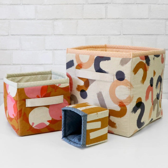 Bloomwood Simple Storage Cubes Paper Pattern