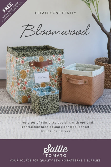 Bloomwood Simple Storage Cubes Paper Pattern