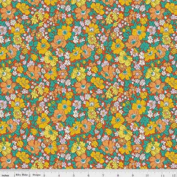 Everlasting Cosmos Song in B fabric yardage