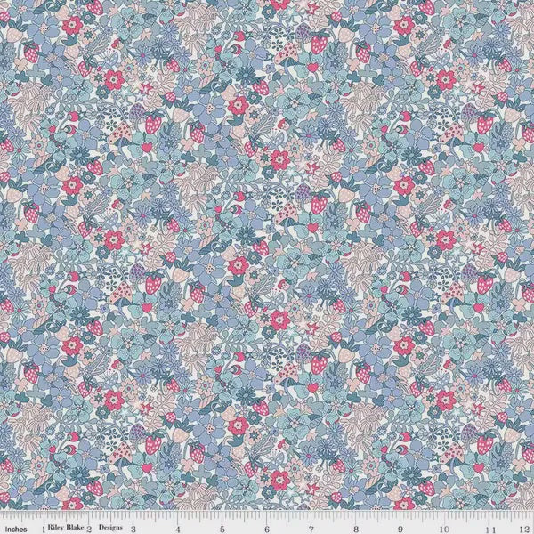 Everlasting Flowertop Forest in A fabric yardage