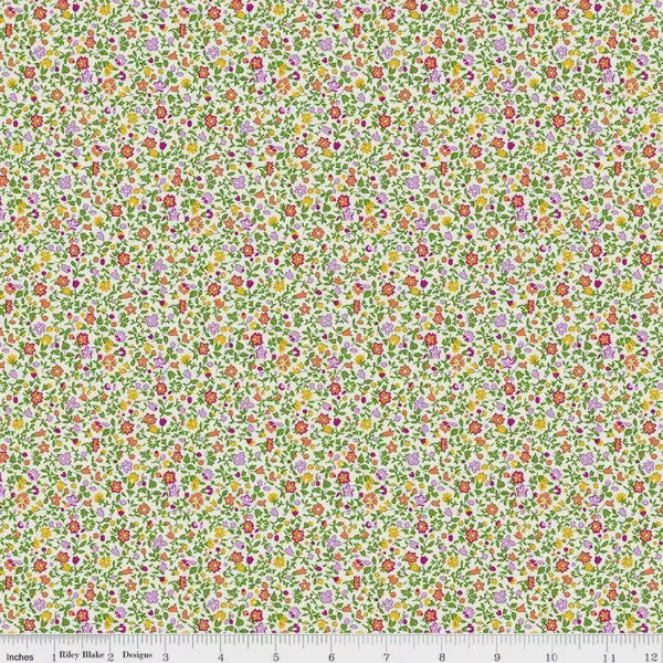 Everlasting Posy Haze in B fabric yardage