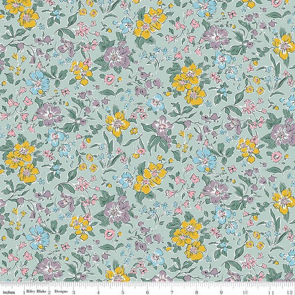Liberty Heirloom Spring Springs Petals A fabric