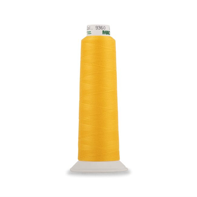 Madeira Aerolock Serger Thread 2,000yds - Yellow - 9360